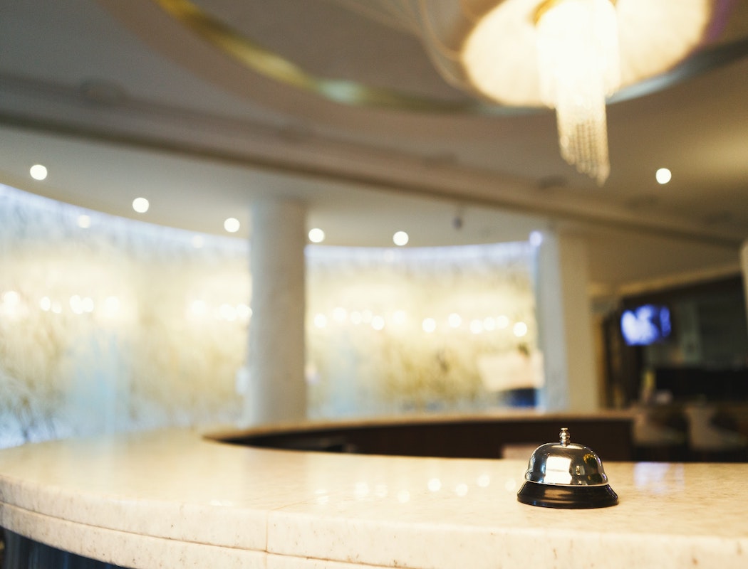 hotel-accommodation-call-bell-on-reception-desk
